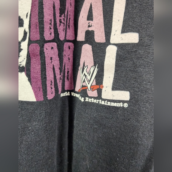 STEVE & BARRY'S UNIVERSITY SPORTS THE ANIMAL DAVE BATISTA WWE T-SHIRT XL, BLACK - Picture 3 of 8